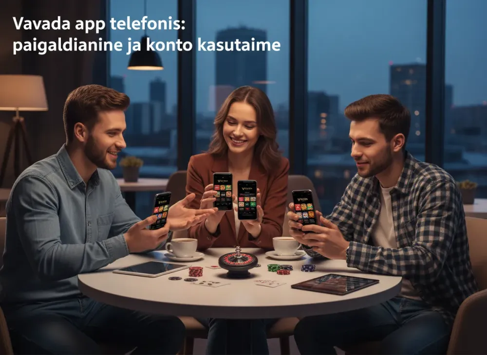Vavada app telefonis: paigaldamine ja konto kasutamine