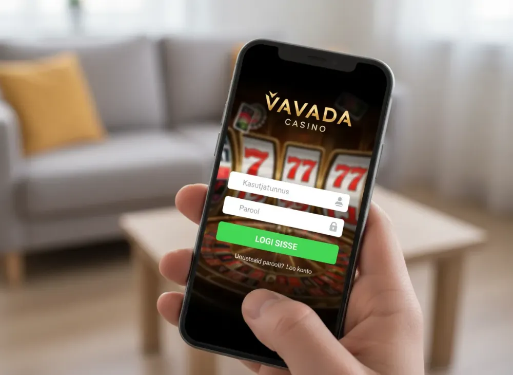 Vavada casino login kasutajatunnuse ja parooliga